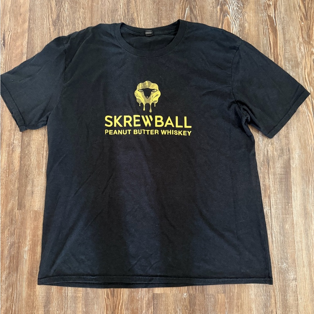 Black Screwball Peanut Butter Whiskey T-Shirt